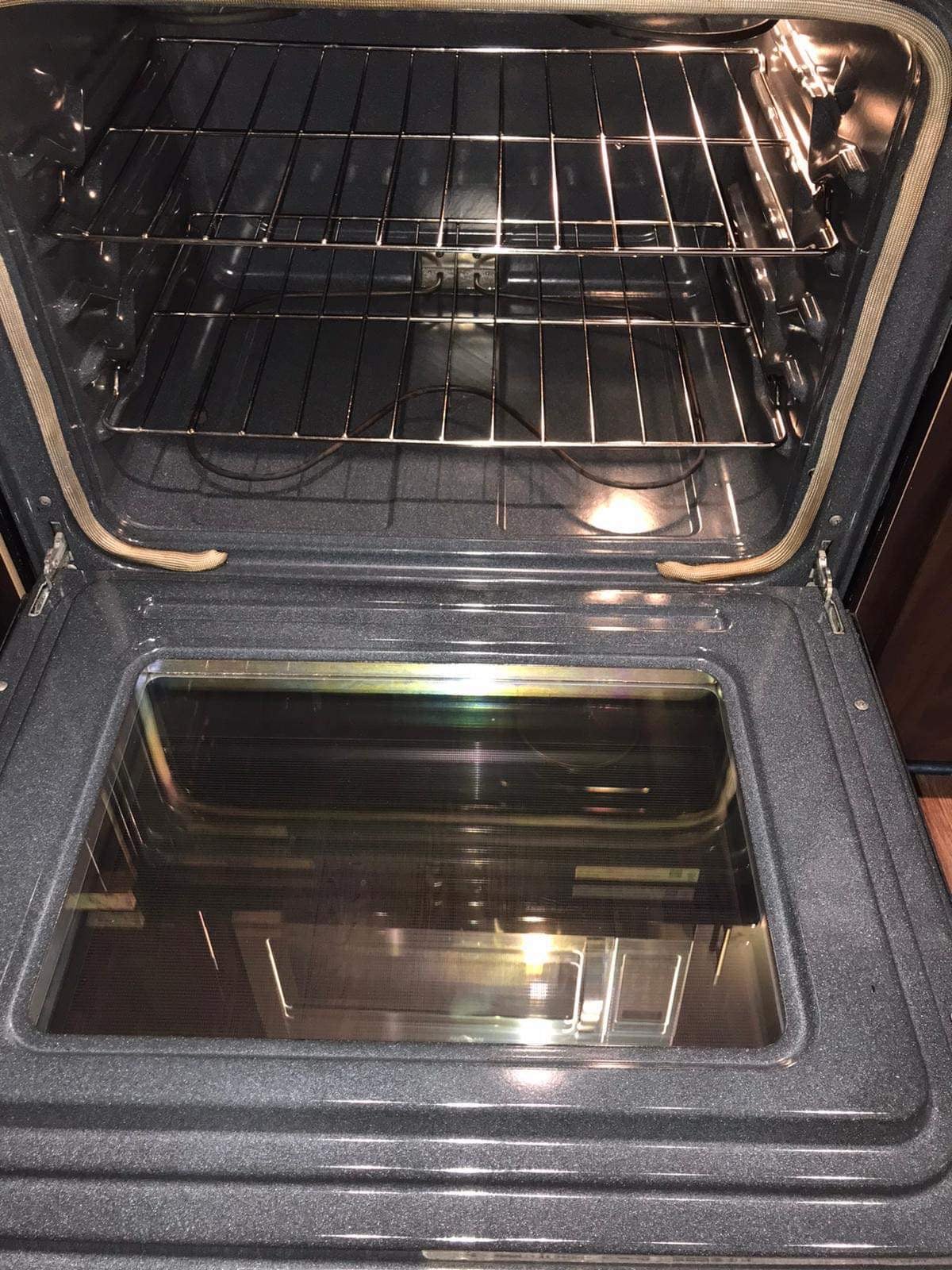Oven Deep Clean - after cleaning
